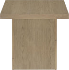 Coaster Devar 23.5-Inch Living Room Square End Table, Latte 710917