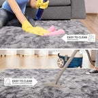 Tepook Area Rugs 9x12 for Living Room, Super Soft Fluffy Rugs for Bedroom - Image 5