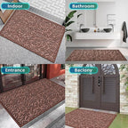 Bulijojo Sturdy Front Entrance Doormats, Durable Heavy Duty Welcome Mat - Image 6