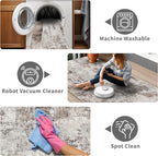 3x6 Washable Entryway Runner Rug: Non Slip Wide Hallway Runners Easy-to-Clean - Image 5