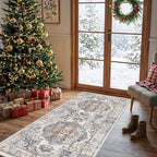 Hallway Washable Runner Rug by HYHAOYUNLAI