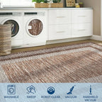 GarveeHome Washable Runner Rug 2x6 Modern Hallway Rug Non Slip Entryway Runner - Image 7