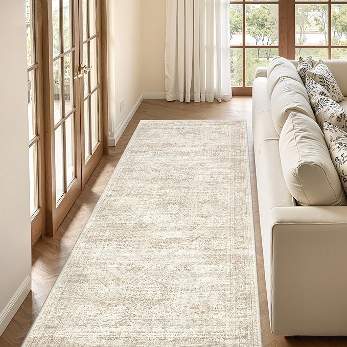 3x6 Runner Rug Non Slip, Thin Entryway Washable Rug - Image 3
