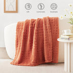 EXQ Home Fleece Throw Blanket for Couch or Bed - Image 2