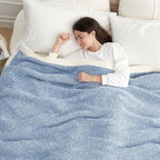 Snuggle Sac Blue Bedding Blanket Twin Size - Image 5