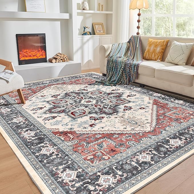 OPPODREAM Soft 10x14 Area Rugs, Washable Rugs 10x14 by OPPODREAM