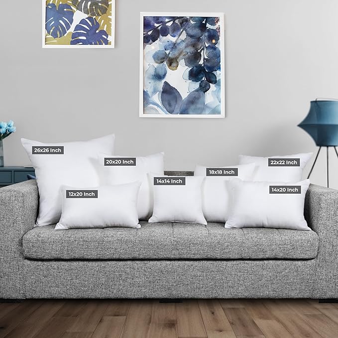 Utopia Bedding 26x26 Pillow Inserts, Sofa & Couch – Soft, Supportive & Fluffy - Image 3