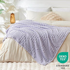 EXQ Home Fleece Throw Blanket for Couch or Bed - Image 3