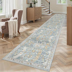 Madane Hallway Runner Rug 2x12, Extra Long Washable Runner Rugs by Madane