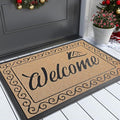 Yimobra Welcome Mat Outdoor Indoor, Waterproof Heavy Duty Front Door Mat by Yimobra