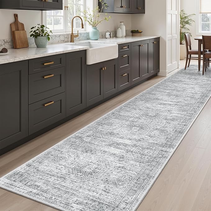 Runner Rug 2'6" x 10' Washable Non-Slip Runner Rugs - Image 3
