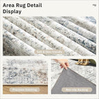 Washable Area Rug 8x10, Large Soft Rugs - Image 6