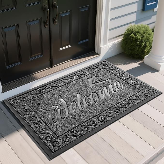 Yimobra Welcome Mat, Heavy Duty Sturdy Door Mats by Yimobra