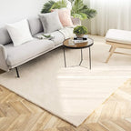 Ashler Faux Fur Rug, Ultra Soft Faux Rabbit Fur, 6 x 9 Feet Rectangle, Machine by AshlerHomeDeco