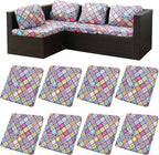 8Pcs Stretch Patio Cushion Covers, Outdoor Couch Covers Replacement, Outdoor by BIETYONE