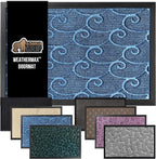 GORILLA GRIP 100% Waterproof All-Season WeatherMAX Doormat, US Designed Natural by GorillaGrip