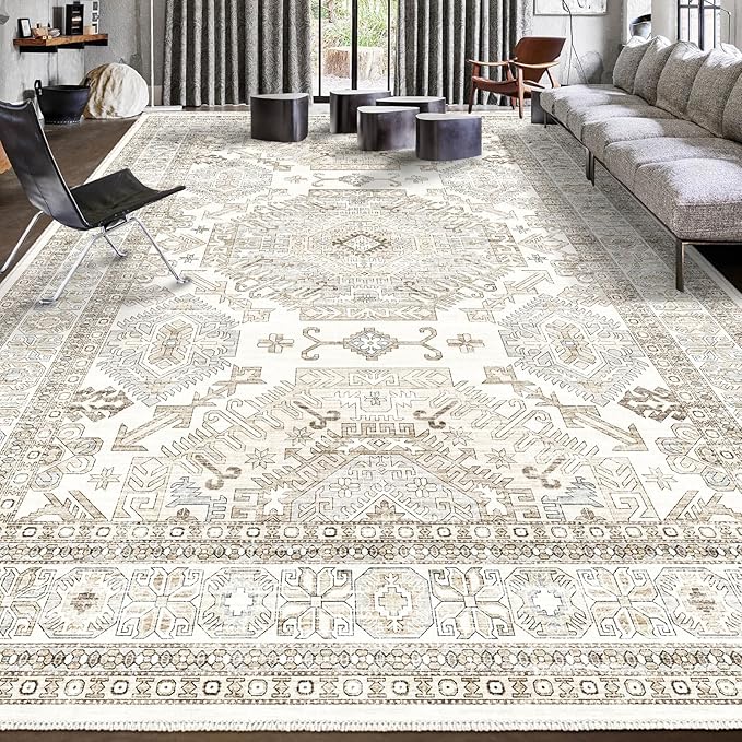 Area Rugs 8x10 for Living Room, Washable Boho 8x10 Area Rugs for Bedroom - Image 2