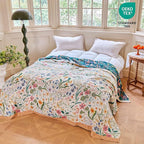 MSGKV The Boho Layer: 60"x80" Cotton Throw Blanket – Full Size - Image 7