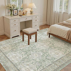 6x9 Area Rug for Living Room Washable 6x9 Rug Non-Slip Modern Rugs for Bedroom - Image 3