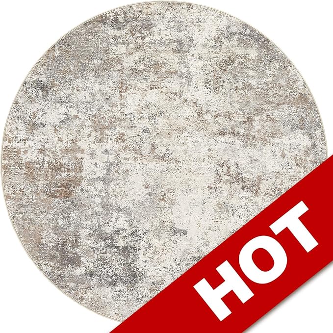 UERMEI 6ft Round Area Rug Living Room Rugs - Image 9