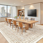 zesthome 10x14 Area Rugs, Stain Resistant Washable Rug, Ultra-Thin Rugs - Image 8