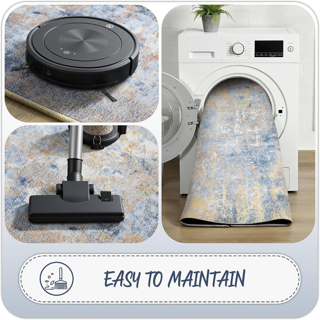 Washable 2x6 Rug Runners for Hallways Kitchen Entryway Non Slip
