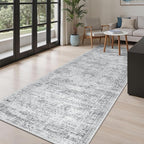 Hallway Runner Rug 4x8 Wide: Washable Thin Runners - Image 3
