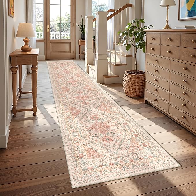 Hallway Runner Rug 2x12, Extra Long Washable Runner Rugs - Image 3