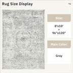 Washable Area Rug 8x10 - Image 3
