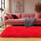 Runner Rugs for Bedroom 2x6 Rug Runners for Hallways Non Slip Soft Shag Bedside - Image 6