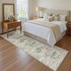 Madane Runner Rug 2x8, Washable Hallway Runner Rugs, Non-Slip Low-Pile Soft - Image 4