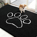 OLANLY Dog Door Mat for Muddy Paws 48x30, Paw Print Design, Absorbs Moisture by OLANLY