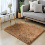 OLANLY 2x3 Machine Washable Small Bedside Rug, Soft Fluffy Shaggy Entryway - Image 3