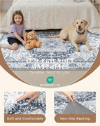 Madane Washable Runner Rug - Image 6