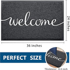 EARTHALL Funny Welcome Mats Outdoor, Front Door Mat - Image 2