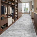3x14 Washable Runner Rug for Hallway, Non-Slip Long Hallway Runner for Entryway by Restydon