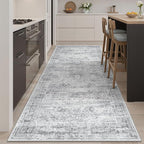 Hallway Runner Rug 4x8 Wide: Washable Thin Runners - Image 4