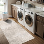Washable 2x5 Kitchen Runner Rug: Abstract Water Resistant Sink Stove Entryway - Image 5