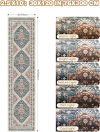 Kitchen Runner Rug Non Slip Washable 2.5x10, Soft Ultra-Thin Entryway Rug - Image 2