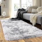 Runner Rugs for Bedroom 2x6 Rug Runners for Hallways Non Slip Soft Shag Bedside by Quntue