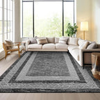 GarveeHome Extra Large Area Rug 10x13 Modern Geometric Rug by GarveeHome
