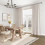 Guken 100% Blackout Curtains 84 Inch Length 2 Panels Set - Image 8