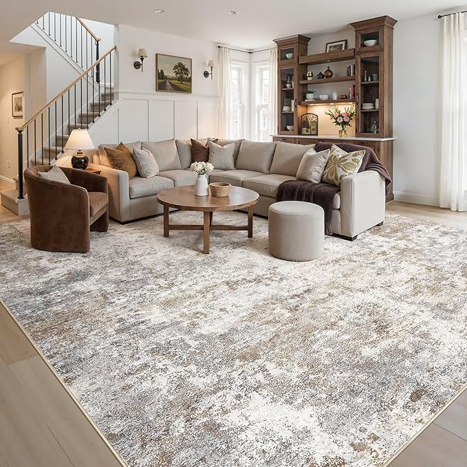UERMEI 11x14 Area Rug Living Room Rugs - Image 4