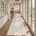 Kitchen Runner Rug Non Slip Washable 2.5x10, Soft Ultra-Thin Entryway Rug - Image 3