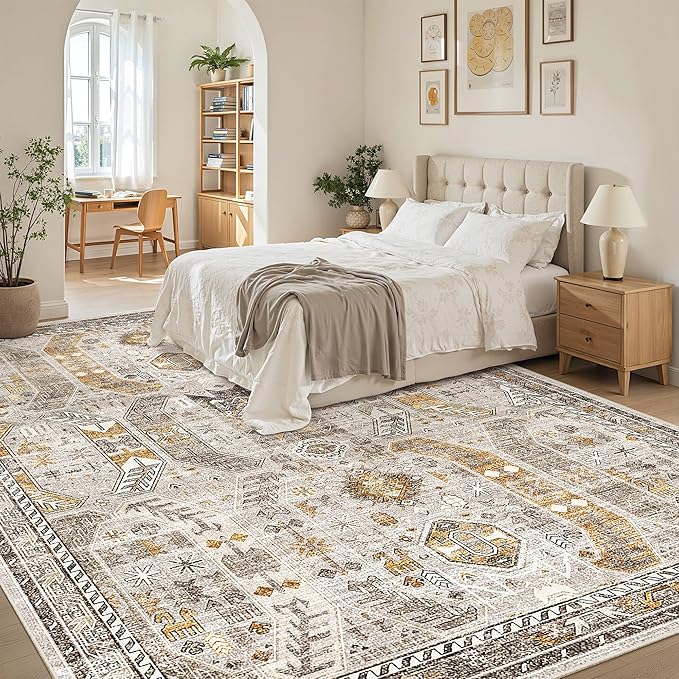 Madane Washable Rug 8x10 Area Rugs - Image 3
