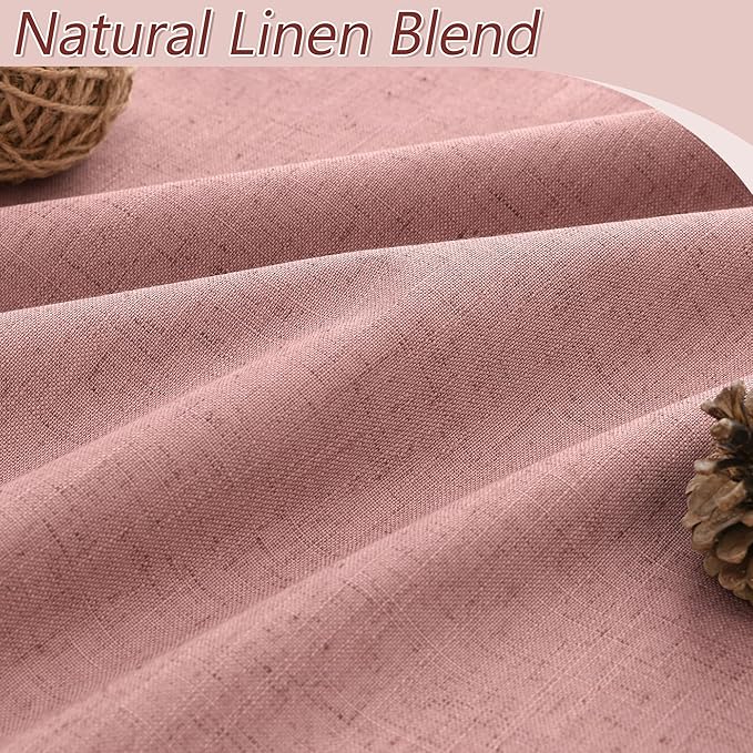 Guken 100% Blackout Curtains 102 Inch Length 2 Panels Set - Image 3