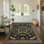 5x8 Black Rug for Bedroom - Image 3
