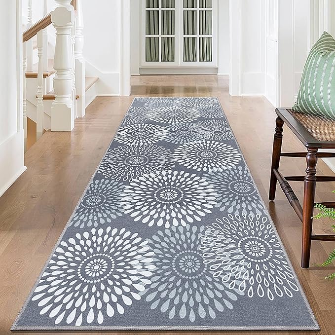 StepRite Runner Rug 2 x 6 ft, Washable Rugs, Hallway Runner Rugs, Kitchen by Bringcushiontoyourlife