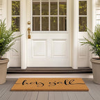 Barnyard Designs Natural Coco Coir Heavy Duty Backing Doormat - Image 4