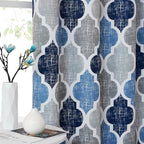 Beauoop 100% Blackout Curtains 84 Inches Long 2 Panels - Image 6